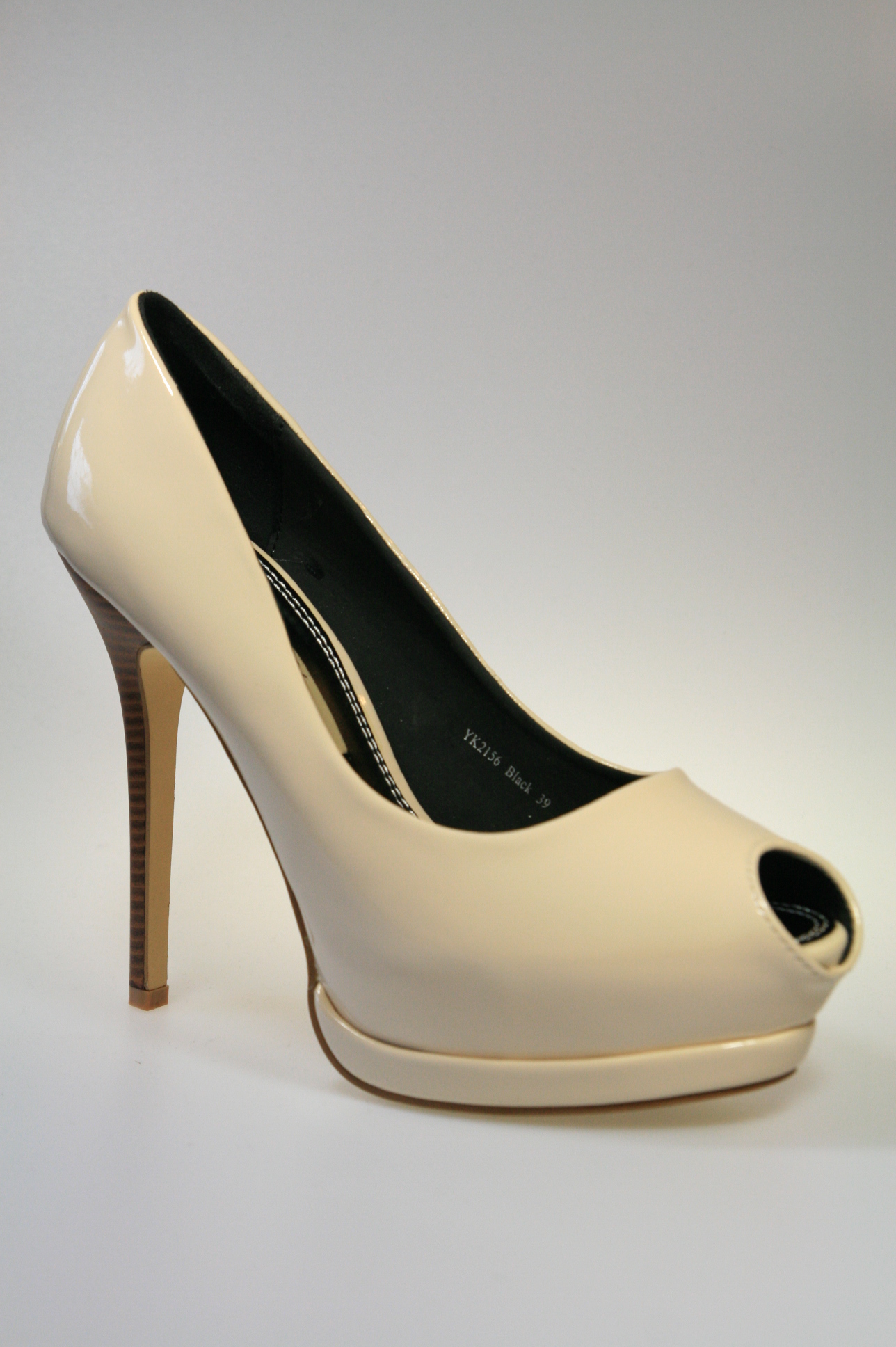 high heels plateau peeptoe